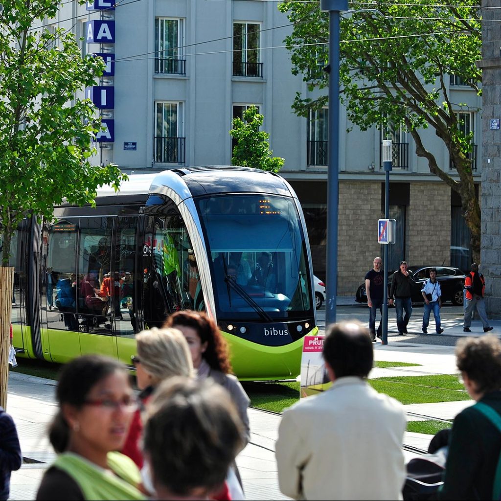 Image du tramway de Brest